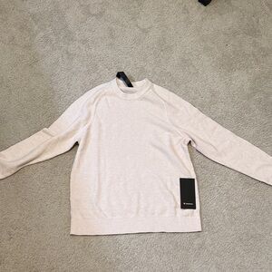 lululemon athletica Men's Beige Crewneck Sweater